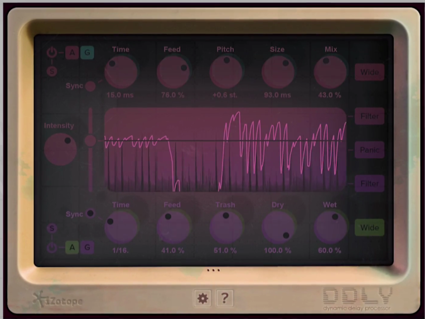 iZotope DDLY Dynamic Delay